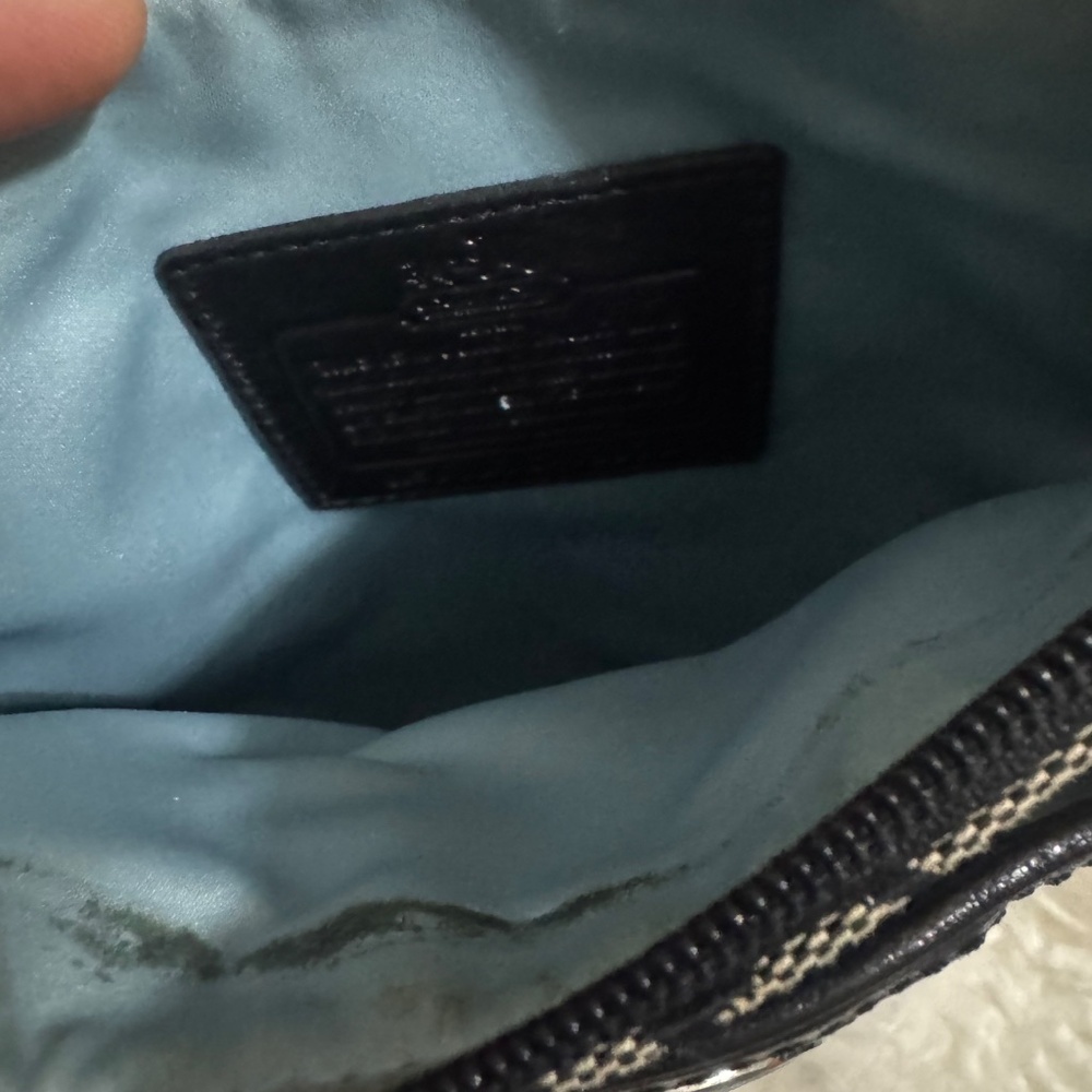 Coach Signature Crossbody -C-Logo-Black - Picture 5 of 6